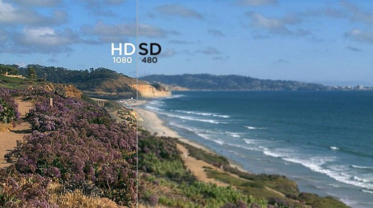 تفاوت رزولوشن SD با HD