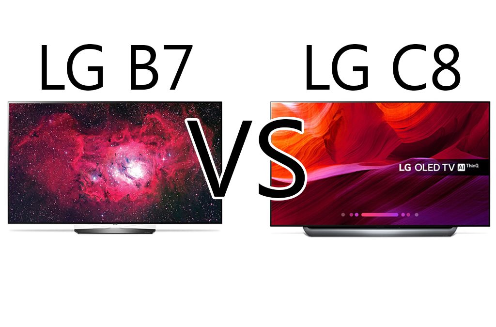 مقایسه تلویزیون B7 و C8 ال جی